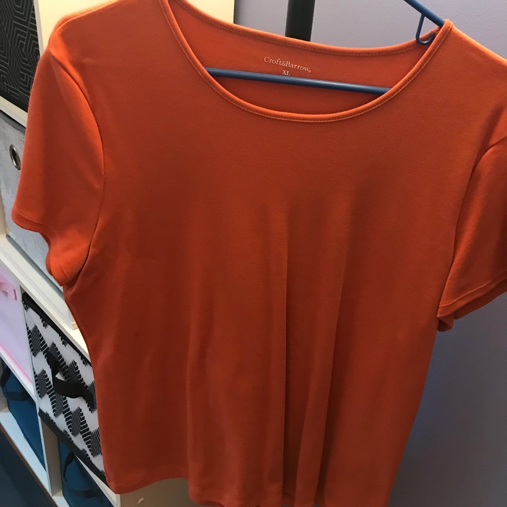 Croft & Barrow crew neck tee size XL